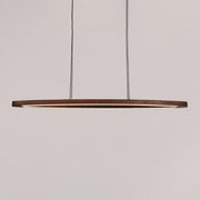 Walnut Arc Linear Pendant Lamp-DWHOME