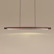 Walnut Arc Linear Pendant Lamp-DWHOME