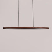Walnut Arc Linear Pendant Lamp-DWHOME