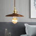 Walnut Conical Pendant Light-DWHOME