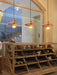 Walnut Conical Pendant Light-DWHOME