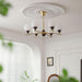 Walnut Glass Ball Chandelier - DWHOME