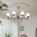 Walnut Glass Ball Chandelier - DWHOME