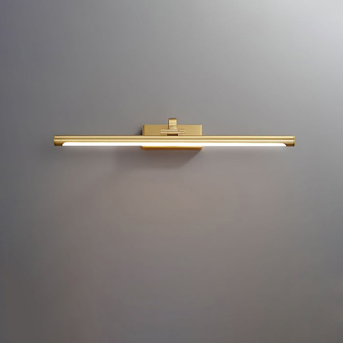 Walnut Color Linear LED Wall Light - Vakkerlight