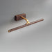 Walnut Color Linear LED Wall Light - DWHOME