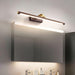 Walnut Color Linear LED Wall Light - DWHOME