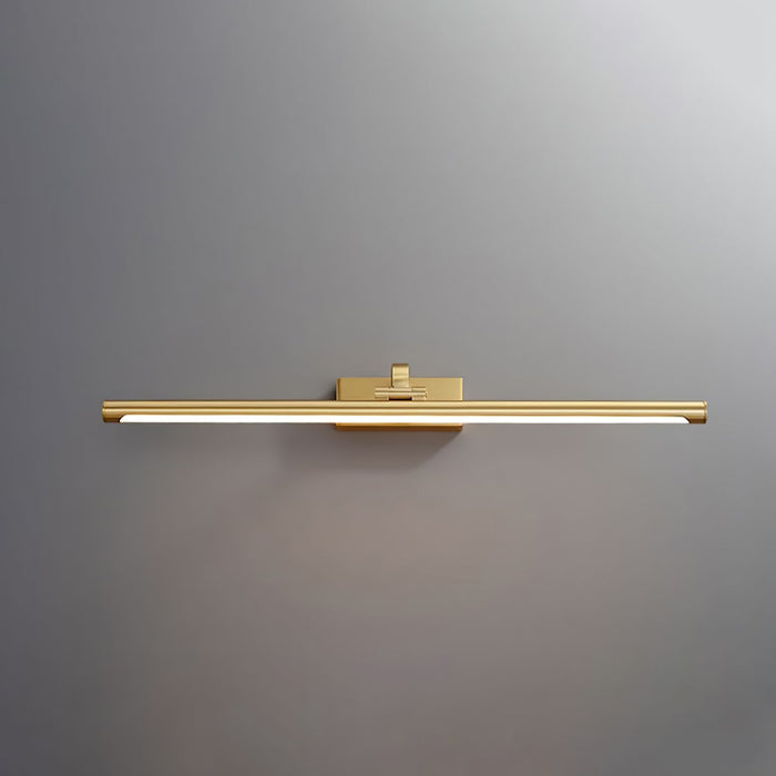 Walnut Color Linear LED Wall Light - Vakkerlight