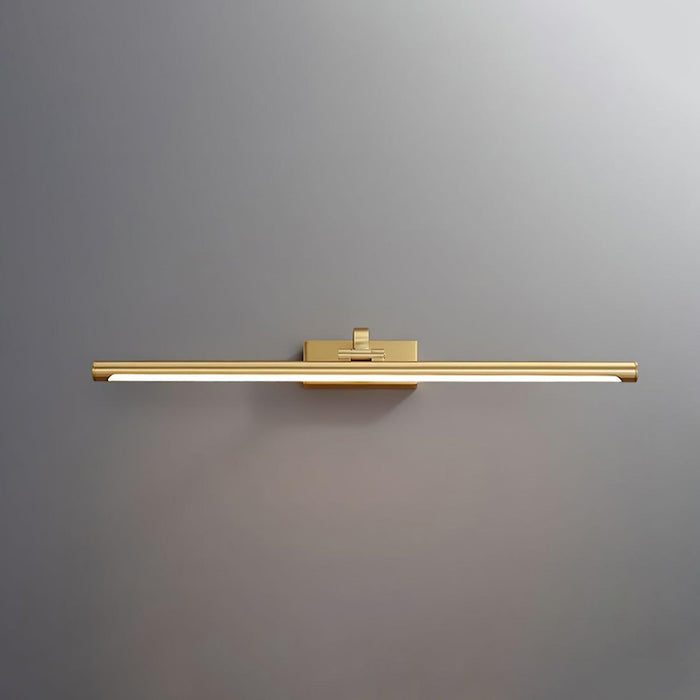 Walnut Color Linear LED Wall Light - DWHOME