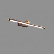 Walnut Color Linear LED Wall Light-DWHOME