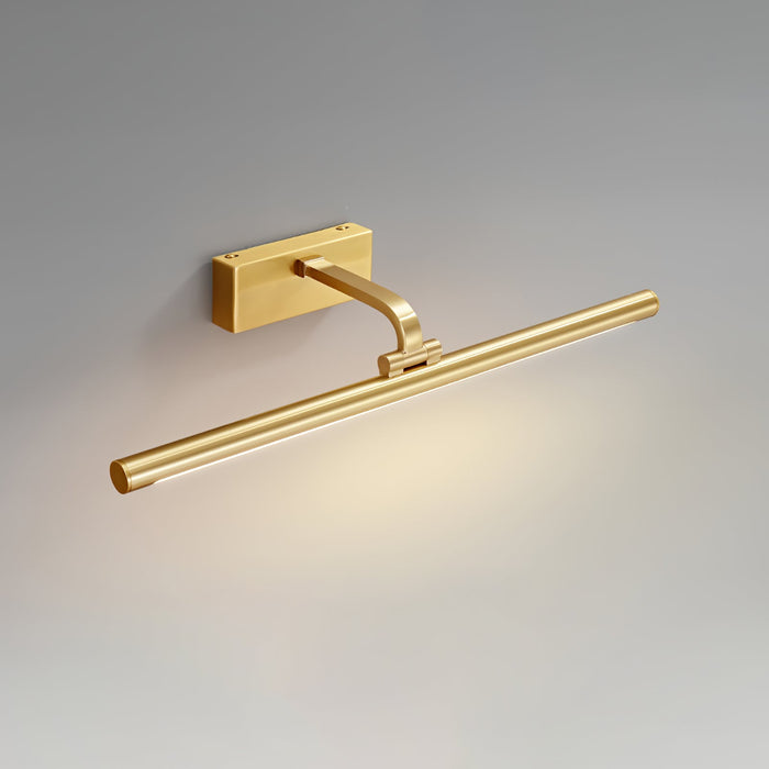 Walnut Color Linear LED Wall Light - Vakkerlight