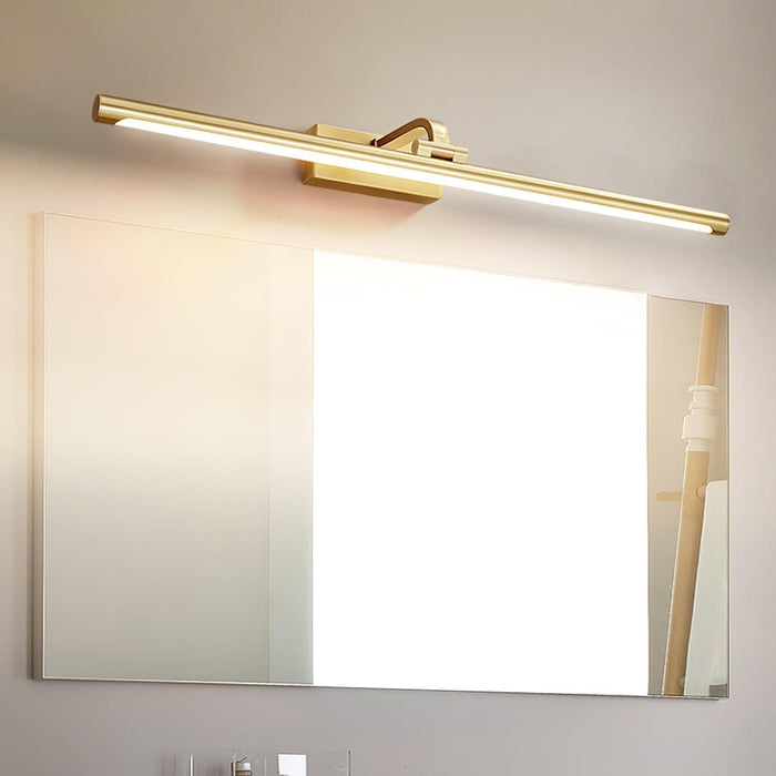 Walnut Color Linear LED Wall Light - DWHOME