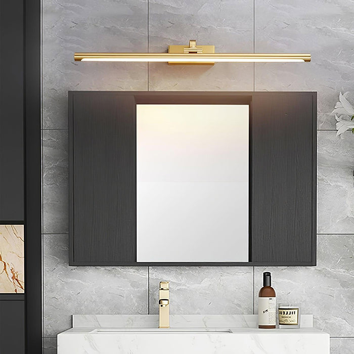 Walnut Color Linear LED Wall Light - DWHOME