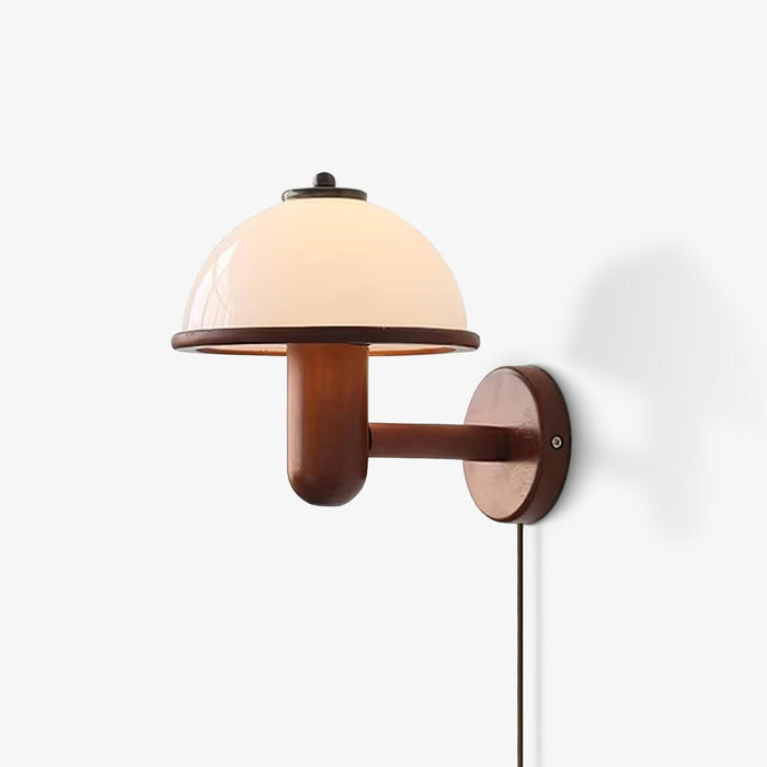 Mushroom Wood Wall Lamp - Vakkerlight