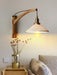 Walnut Swing Arm Wall Lamp - Vakkerlight