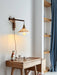 Walnut Swing Arm Wall Lamp - Vakkerlight