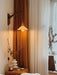 Walnut Swing Arm Wall Lamp - Vakkerlight