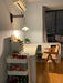 Walnut Telescopic Wall Lamp-DWHOME