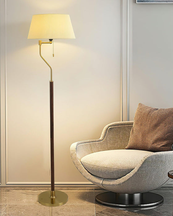 Walnut Whisper Floor Lamp - DWHOME