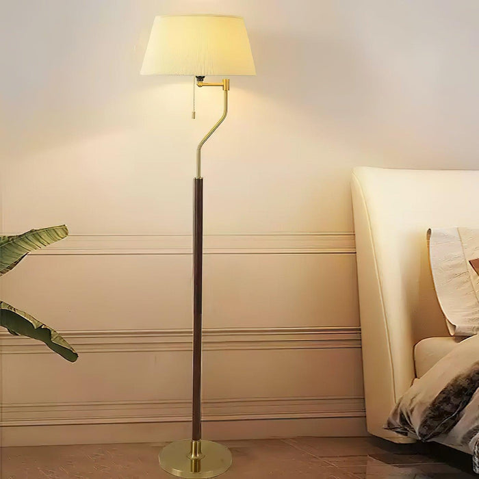 Walnut Whisper Floor Lamp - DWHOME