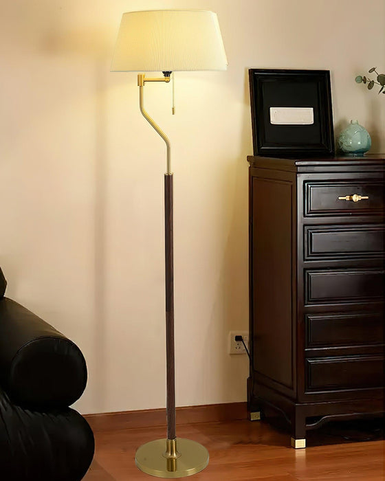 Walnut Whisper Floor Lamp - DWHOME