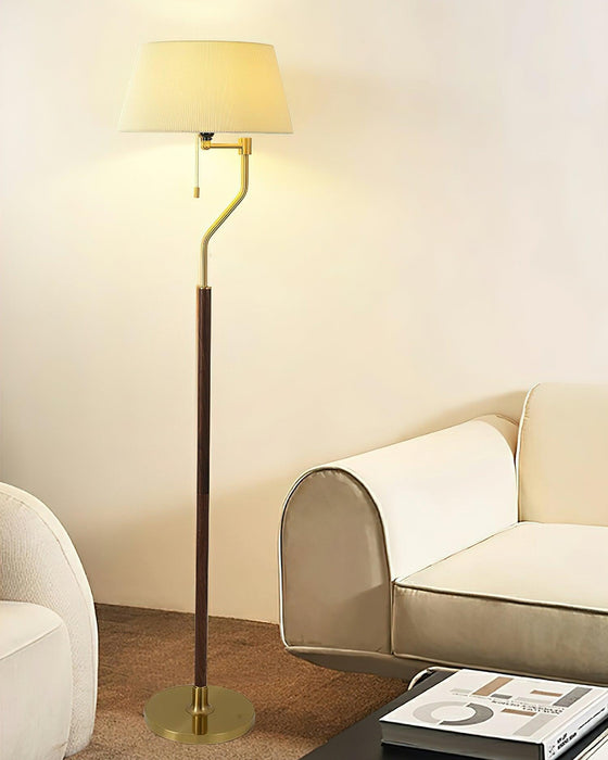 Walnut Whisper Floor Lamp - DWHOME