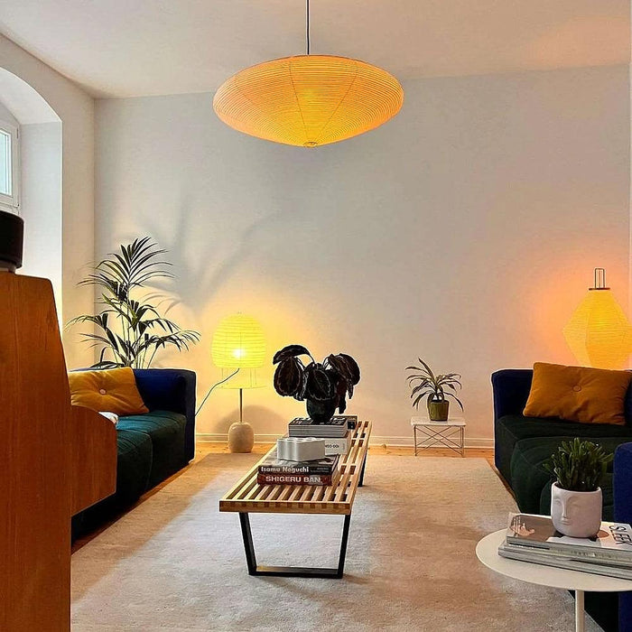 Washi Paper 15A Pendant Light-DWHOME