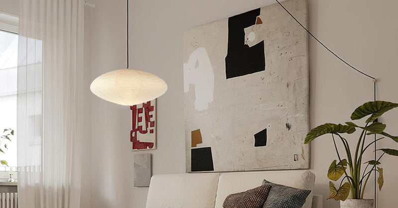 Washi Paper 15A Swag Light-DWHOME