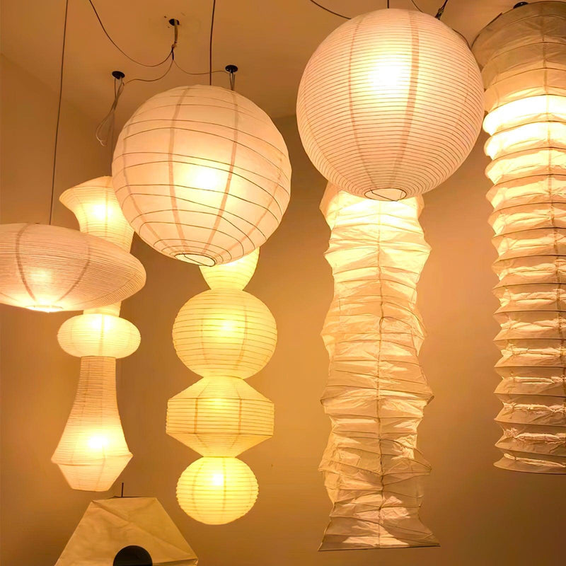 Washi Paper A Pendant Lamp-DWHOME