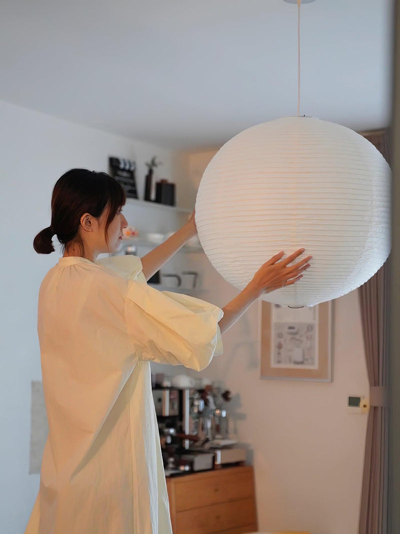 Washi Paper A Pendant Lamp-DWHOME