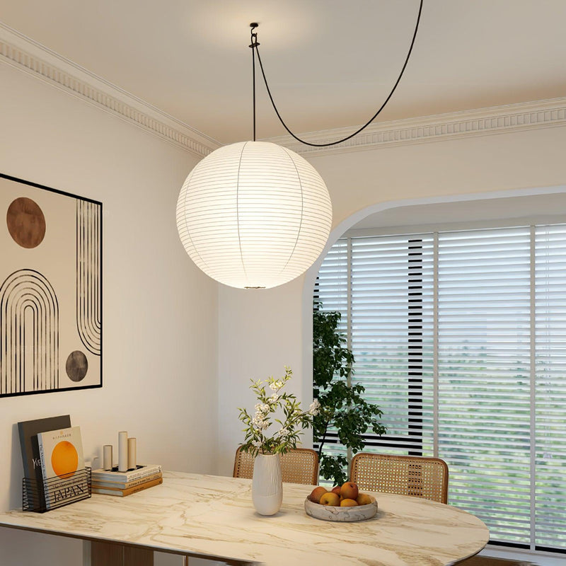 Washi Paper A Pendant Lamp-DWHOME