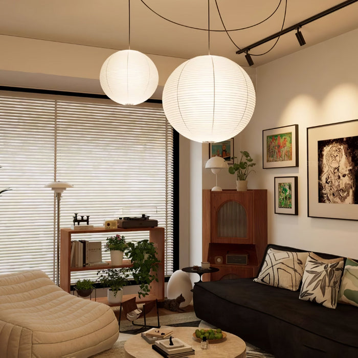 Washi A Round Swag Light-DWHOME