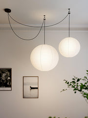 Washi Paper A Pendant Lamp-DWHOME