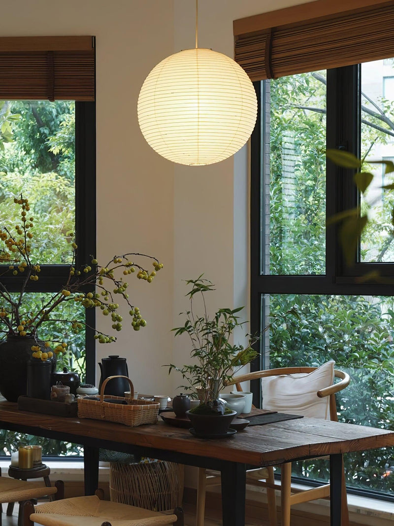 Washi Paper A Pendant Lamp-DWHOME