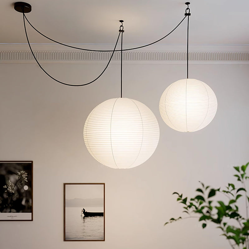 Washi Paper A Pendant Lamp-DWHOME