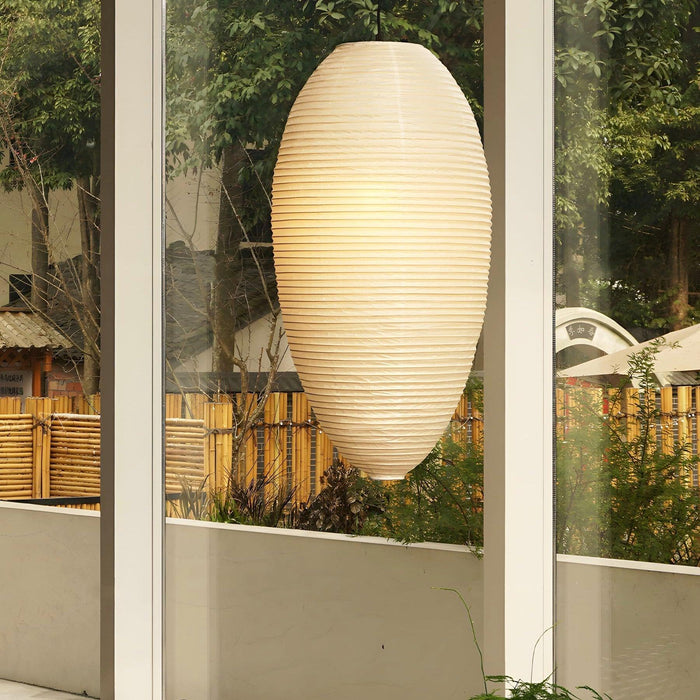 Washi Paper Chestnut Pendant Lamp - DWHOME