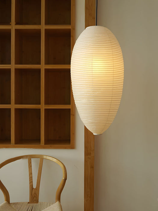 Washi Paper Chestnut Pendant Lamp.