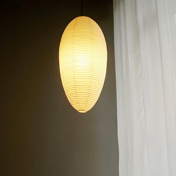 Washi Paper Chestnut Pendant Lamp.