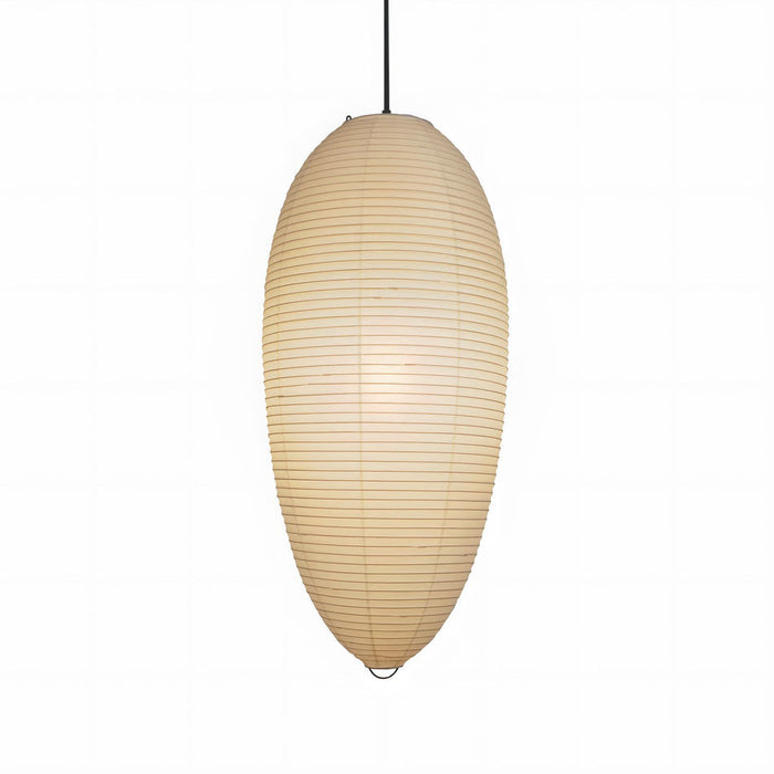 Washi Paper Chestnut Pendant Lamp.