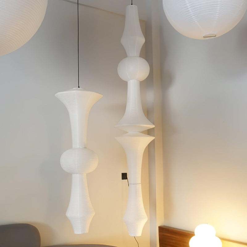 Washi Paper E Pendant Light-DWHOME