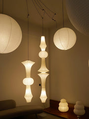 Washi Paper E Pendant Light-DWHOME