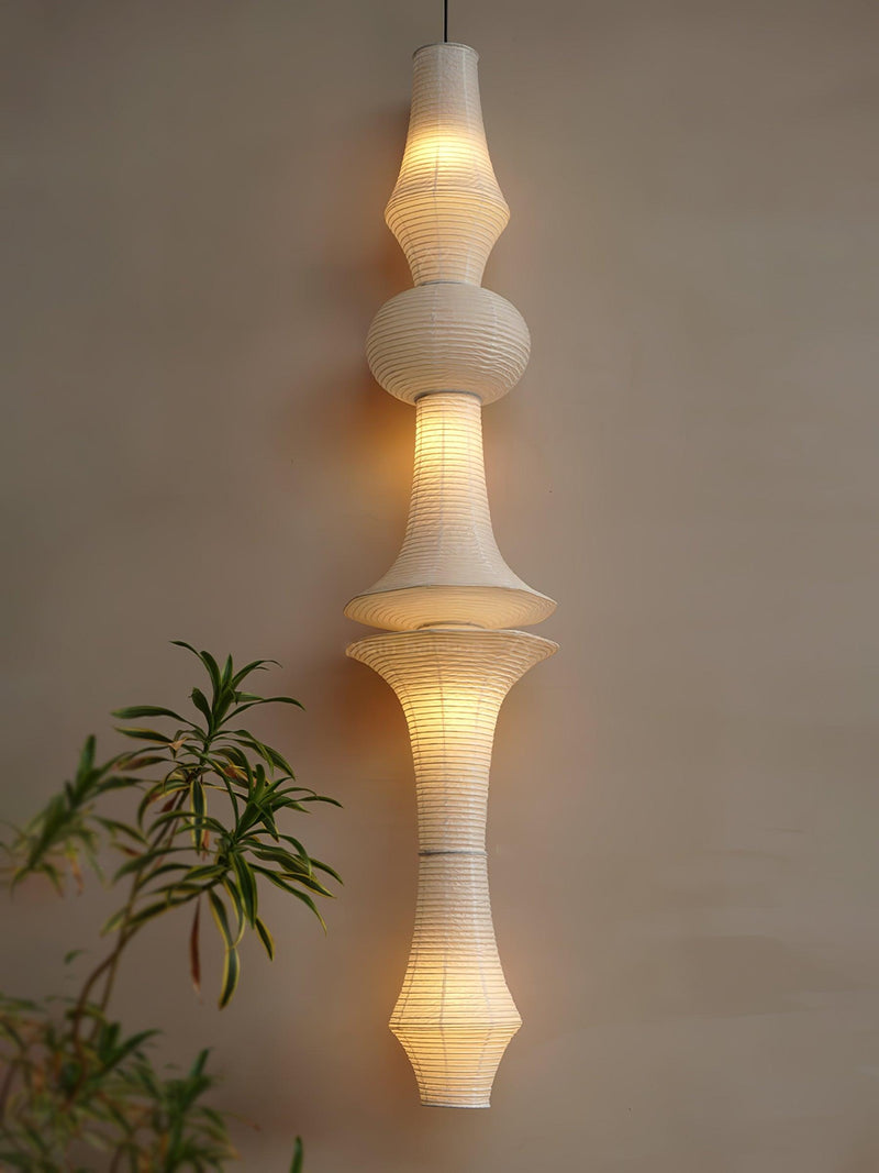 Washi Paper E Pendant Light-DWHOME