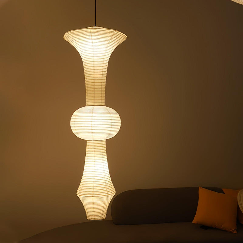 Washi Paper E Pendant Light-DWHOME
