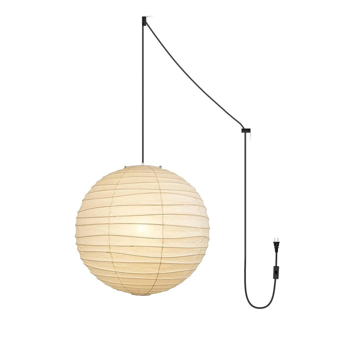 Washi Paper Pendant Swag Lamp - DWHOME