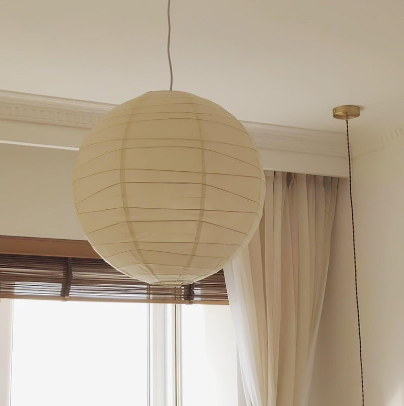 Lampe suspendue en papier Washi DWHOME