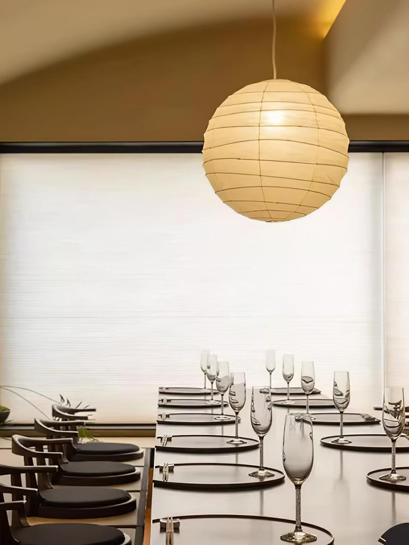 Lampe suspendue en papier Washi DWHOME