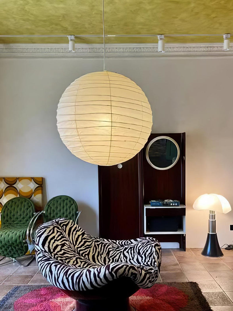 Lampe suspendue en papier Washi DWHOME