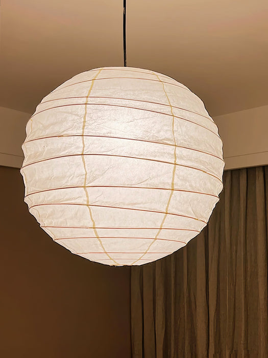 Washi Paper Pendant Swag Lamp