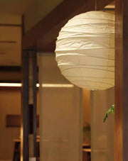Lampe suspendue en papier Washi DWHOME