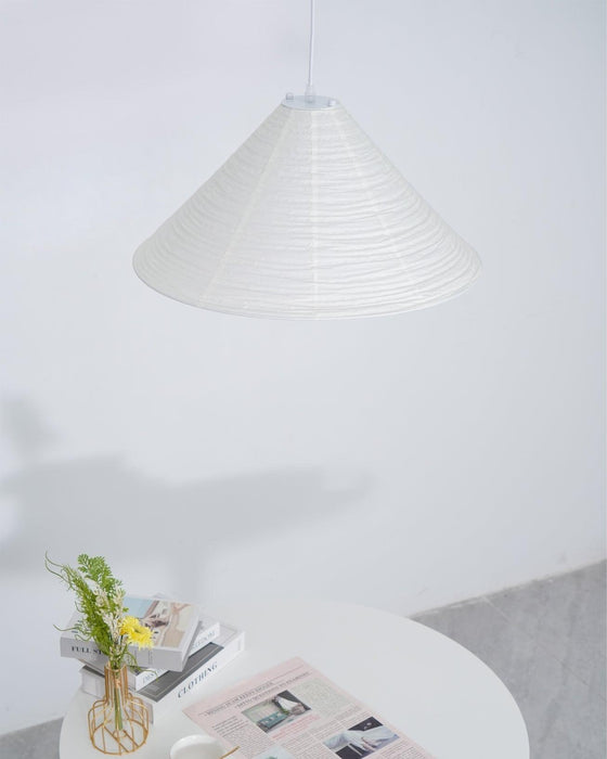 Washi Paper Pyramid Pendant Lamp - DWHOME