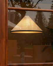 Washi Paper Pyramid Pendant Lamp-DWHOME